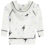 Lightning Bolt Splatter Sweatshirt - Denny's