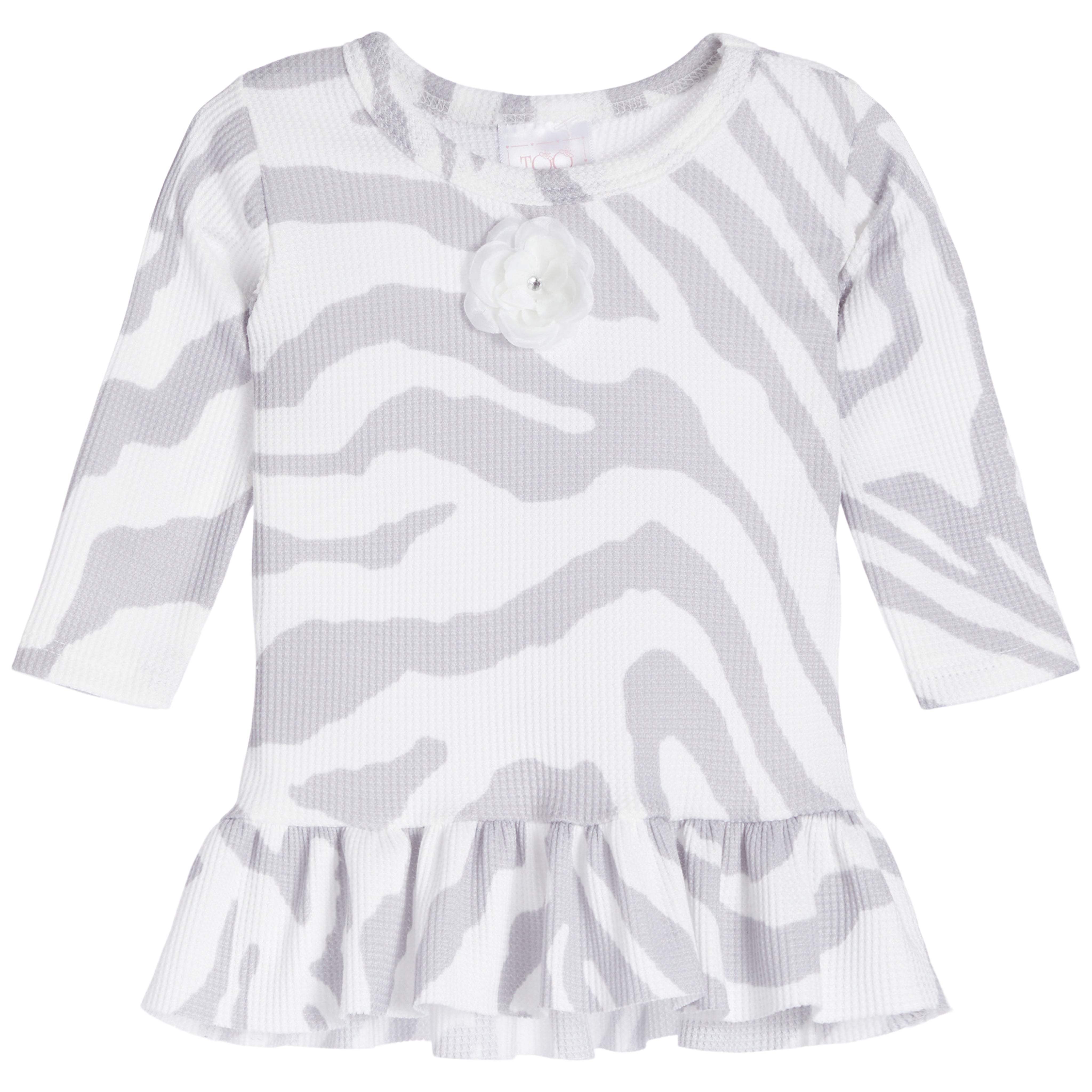 2pc Zebra Thermal Hi Low Legging Set - Denny's