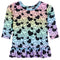 Small Multi Heart Hi Low Tee - Denny's