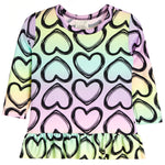 Heart Hi Low Tee - Denny's