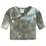 3pc Olive & Blue Tie Dye Kimono Set - Denny's