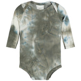 2pc Olive & Blue Onesies Set - Denny's
