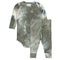 2pc Olive & Blue Onesies Set - Denny's