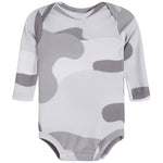 2pc Grey Camo Waffle Onesies Set - Denny's