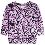 Tie Dye Smiley Sweatshirt - Denny's