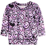 Tie Dye Smiley Sweatshirt - Denny's