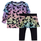 2pc Multi Small Heart Legging Set - Denny's