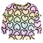 2pc Multi Large Heart Legging Set - Denny's