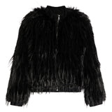 Feather Fur Jacket - Denny's