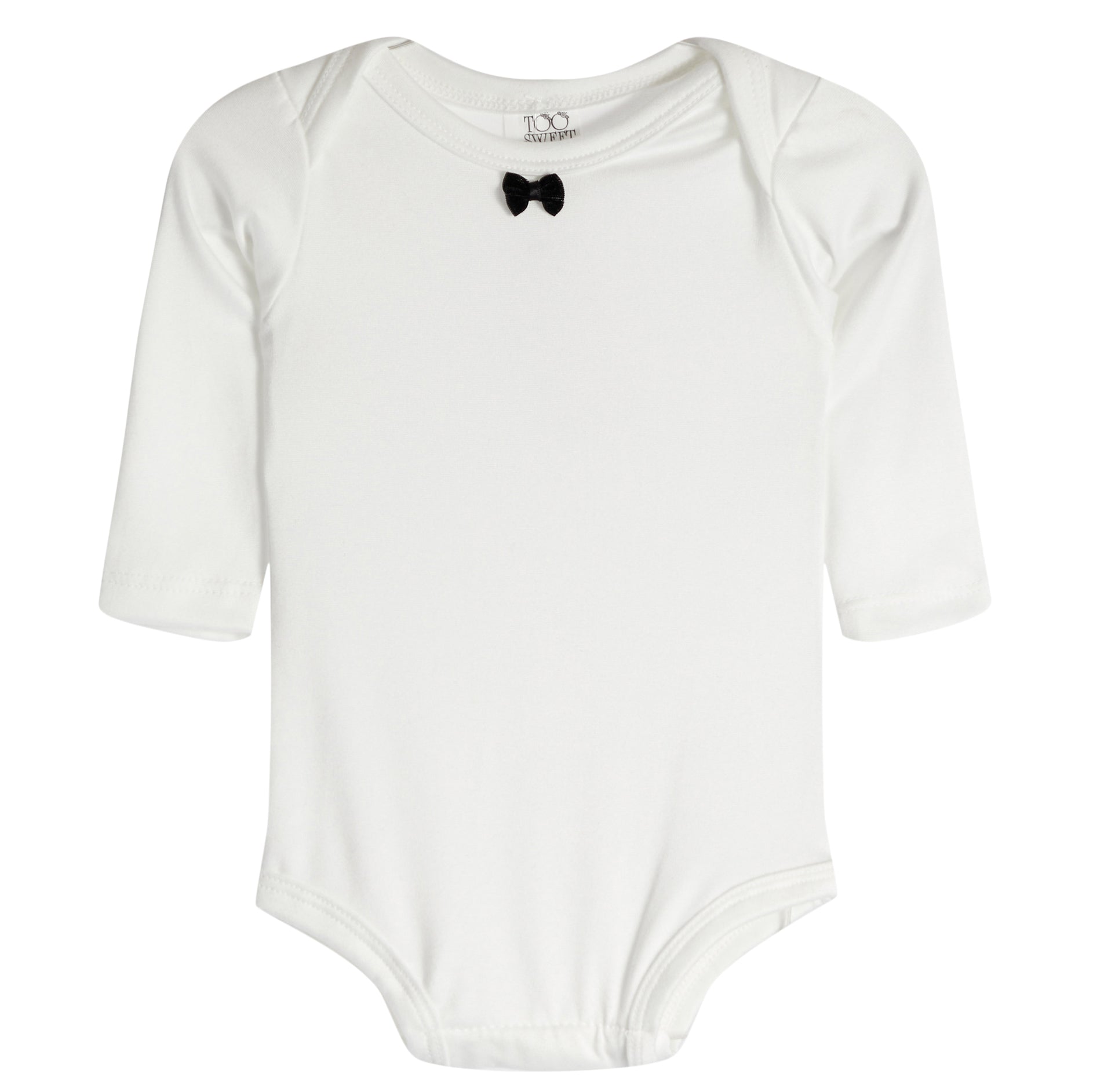2pc Black Floral Onesie Set - Denny's