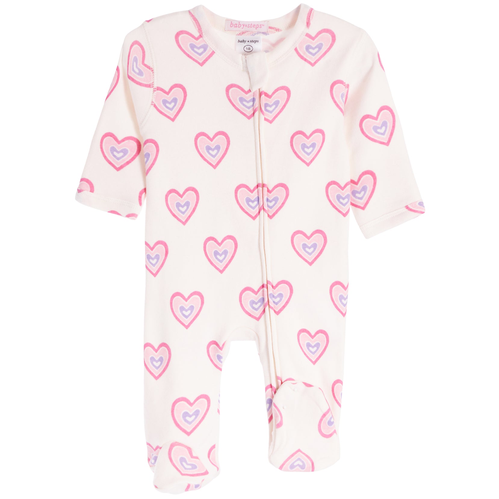 Soft Heart Footie - Denny's