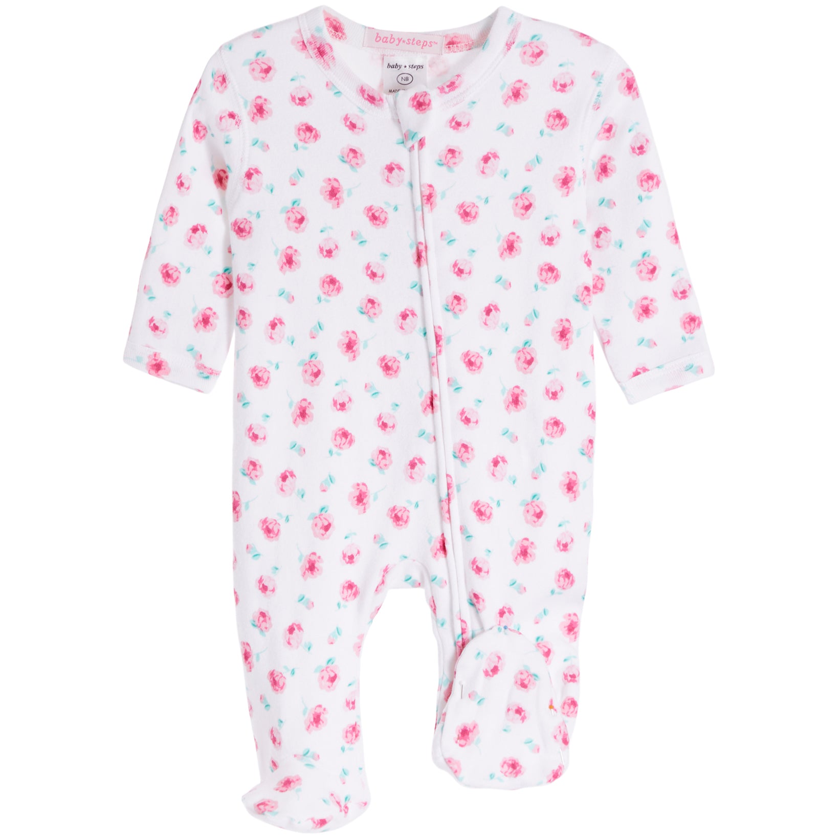 Ditsy Rose Footie - Denny's