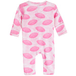 Pink Footballs Footie - Denny's