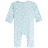 Aqua Daisy Pop Footie