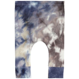 2pc Navy Tie Dye Thermal Baby Harem Set - Denny's