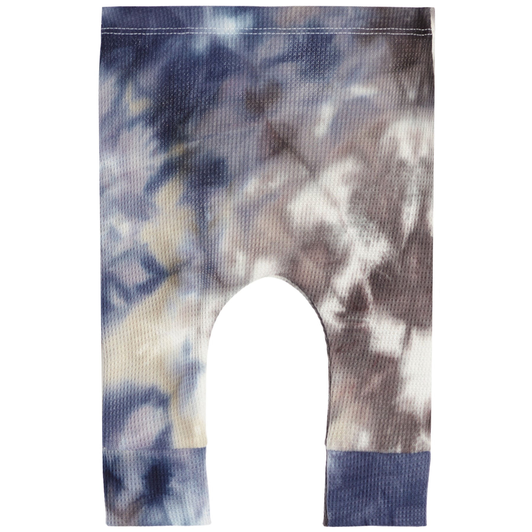 2pc Navy Tie Dye Thermal Baby Harem Set - Denny's