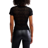 Angelina Lace Tee - Denny's