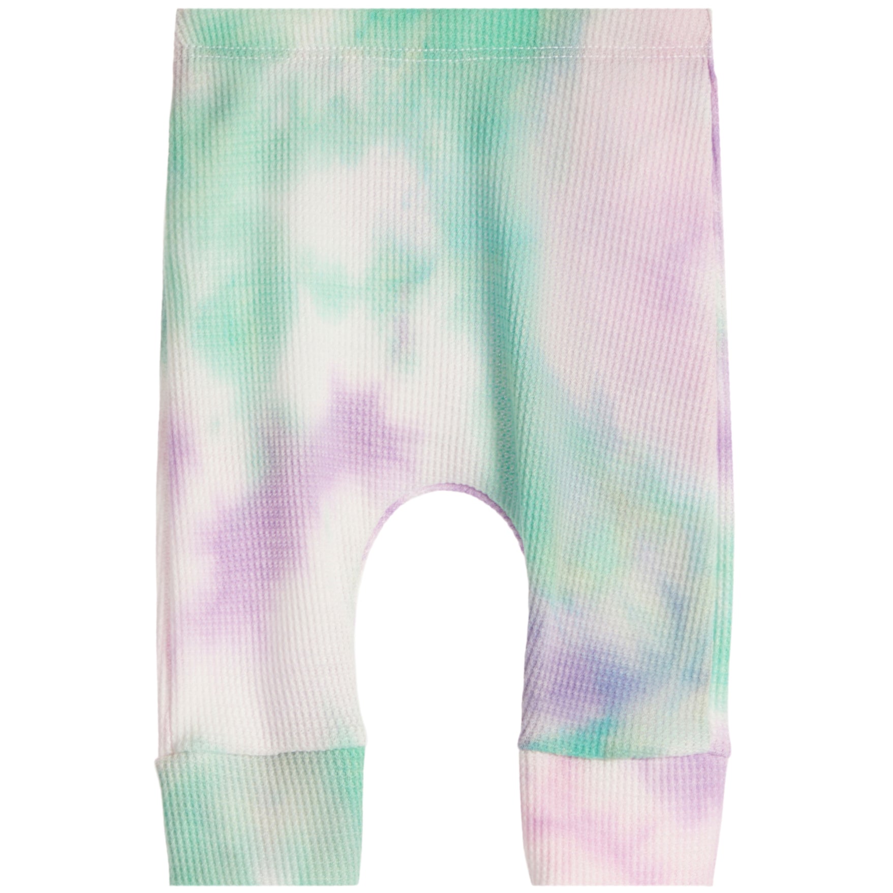 2pc Pastel Tie Dye Waffle Harem Set - Denny's