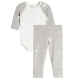 2pc Star Onesie Set - Denny's