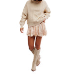 Third Charm Mini Skirt - Denny's