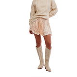 Third Charm Mini Skirt - Denny's