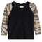 Moss Camo Raglan Tee - Denny's