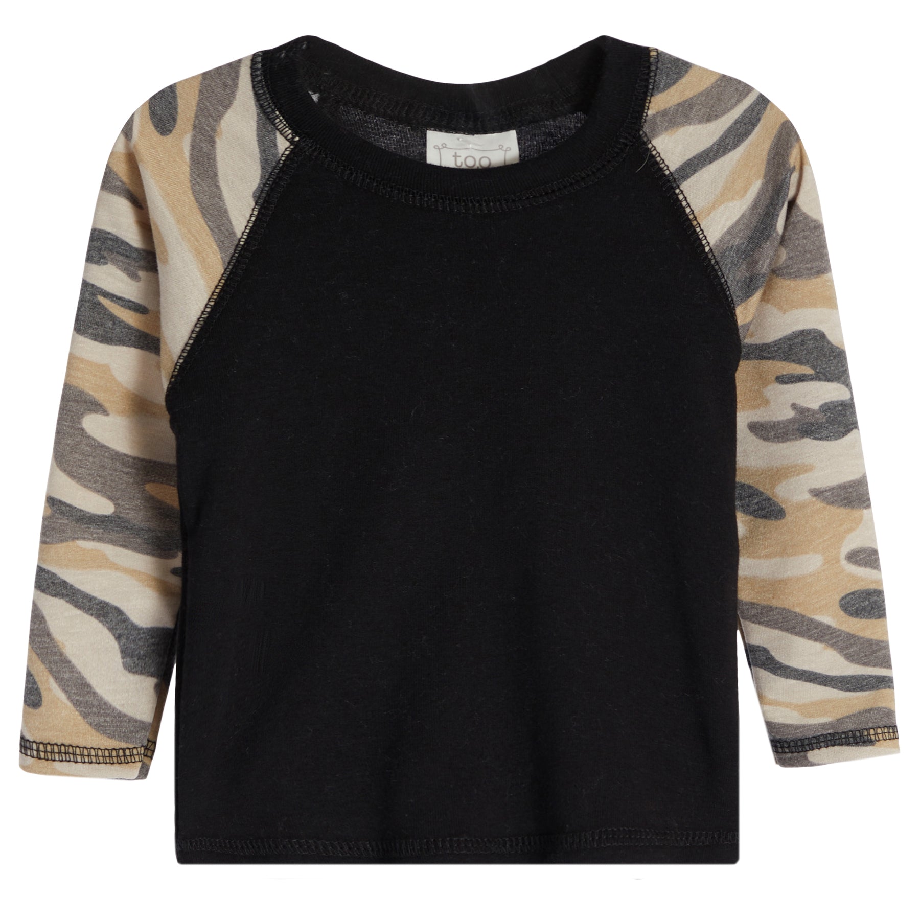 Moss Camo Raglan Tee - Denny's