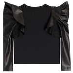 Long Sleece Flutter Sleeve - Denny's