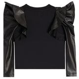 Long Sleece Flutter Sleeve - Denny's