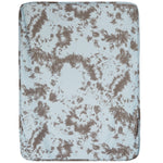 Blue & Grey Tie Dye Blanket - Denny's