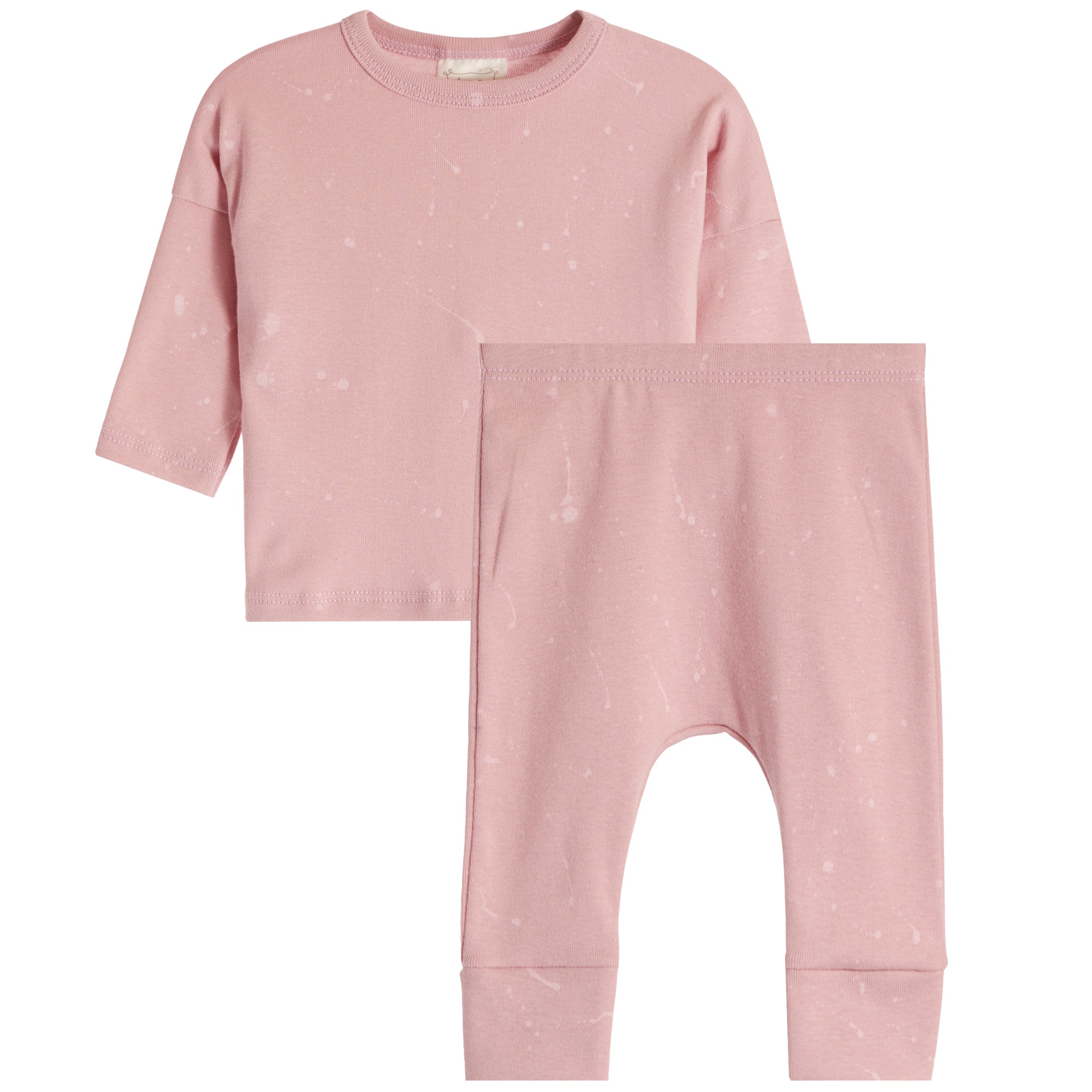 2pc Gold Glitter Splatter Harem Set - Denny's
