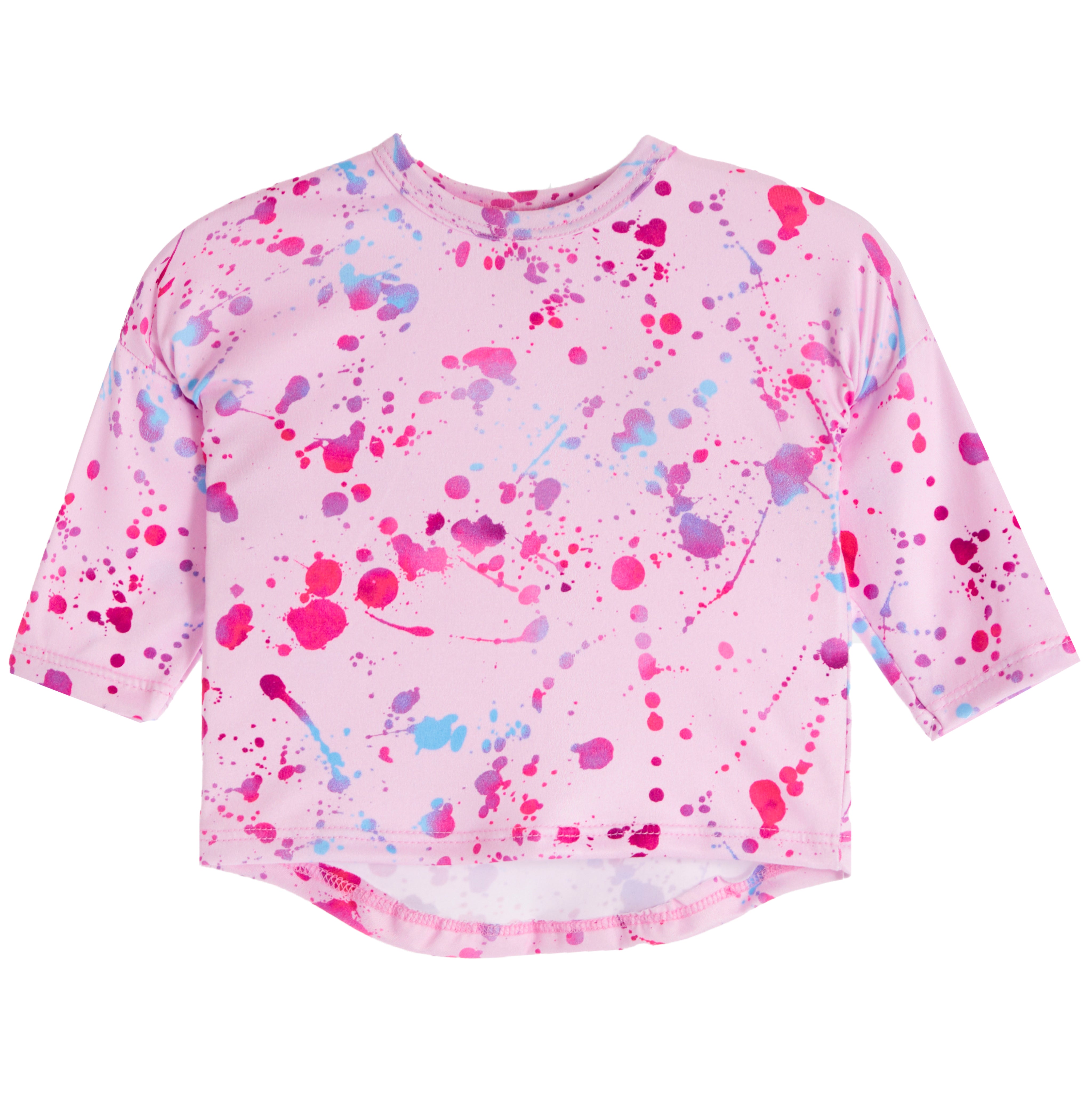 2pc Pink Splatter Harem Set - Denny's