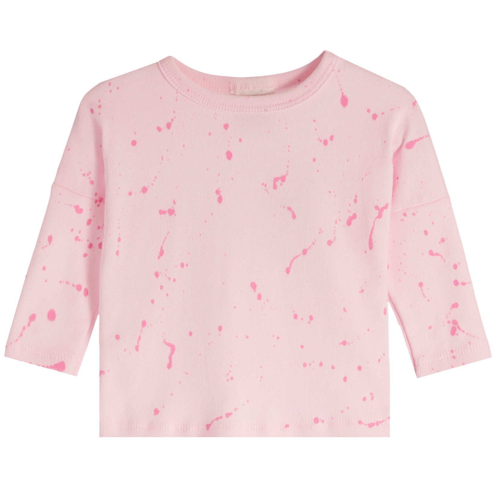 2pc Bright Pink Splatter Harem Set - Denny's