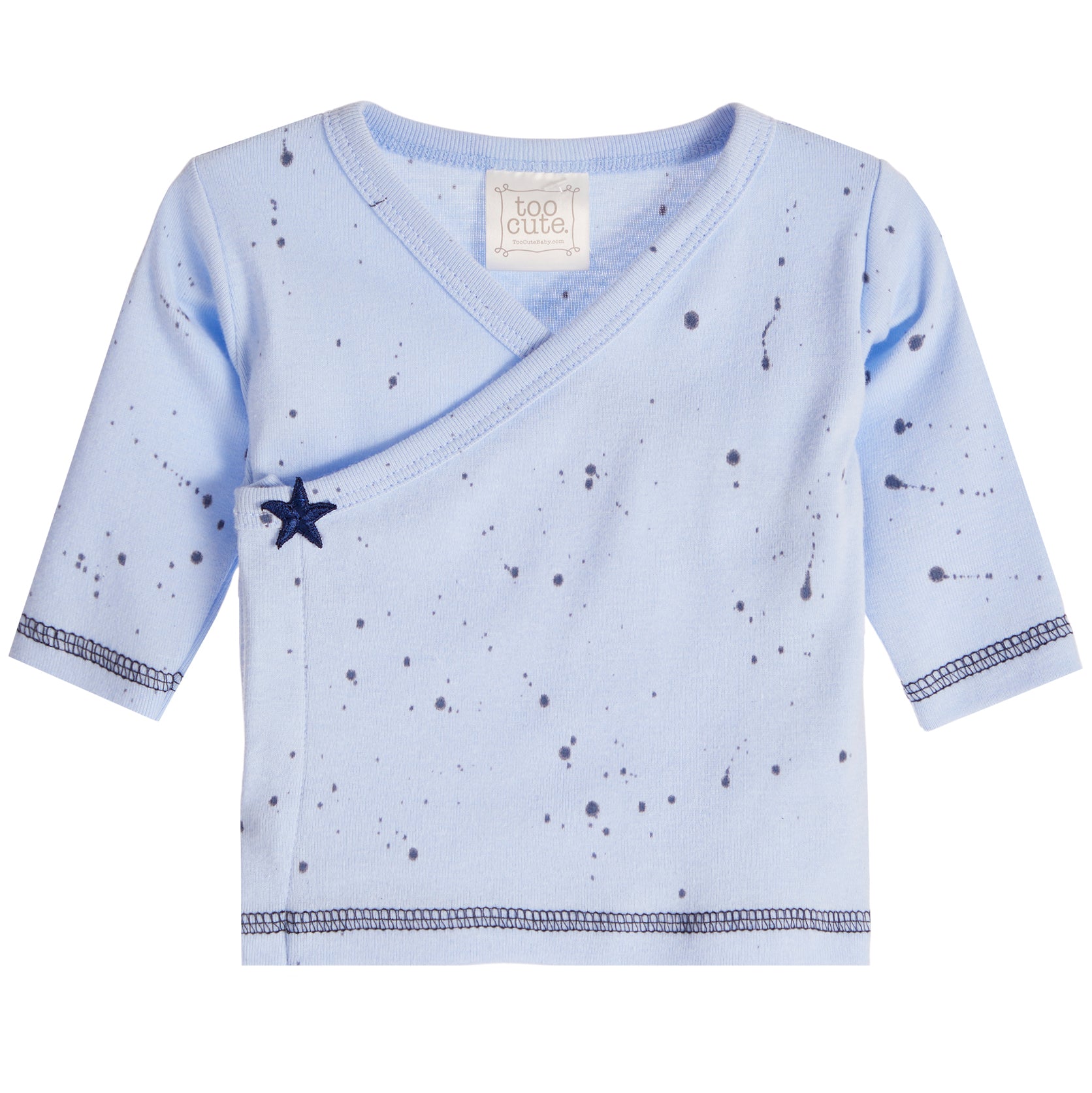 Navy Splatt Kimono Take Home Set - Denny's