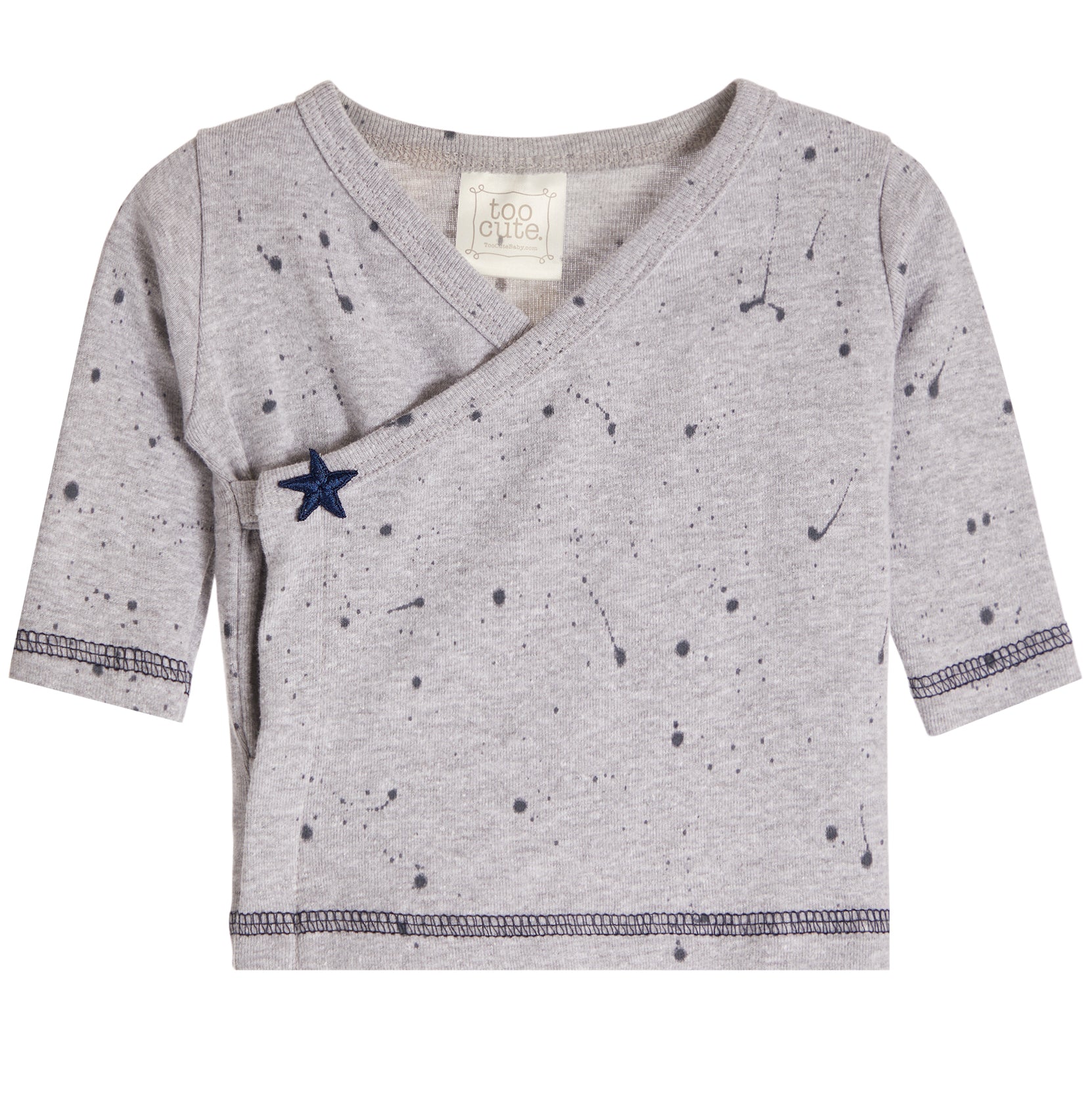Navy Splatt Kimono Take Home Set - Denny's