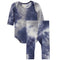 2pc Navy Tie Dye Onesie Set - Denny's