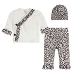3pc Ruffled Kimono Set - Denny's