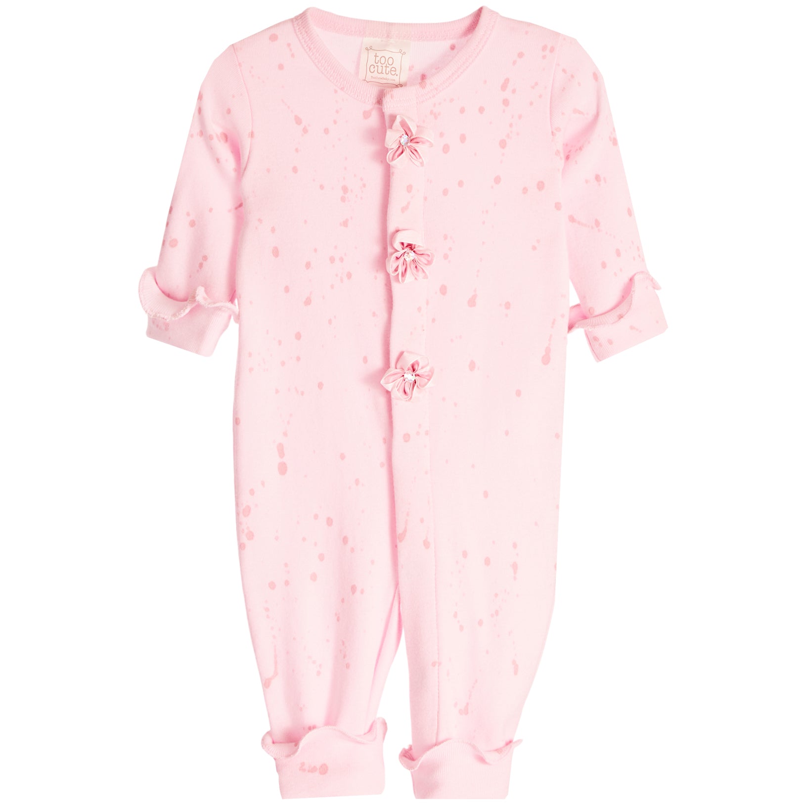 Pink & Rose Splatt Unionsuit - Denny's
