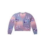 Allover Bow Cardigan