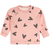 Long Sleeve Heart Sweatshirt