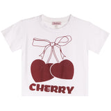 Short Sleeve Tee With Cherry - Denny's