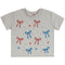Allover Americana Bow Boxy Tee - Denny's