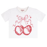 Cherry And Bows Tee - Denny's
