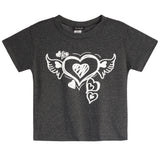 Tattoo Heart Short Sleeve Tee - Denny's
