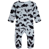 Tie Dye Bolt Footie - Denny's