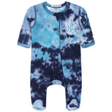 Peace Out Tie Dye Footie - Denny's