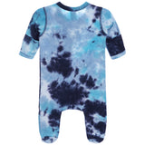 Peace Out Tie Dye Footie - Denny's