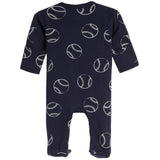 Navy Baseball Footie