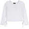 Cinched Side Long Sleeve Top - Denny's