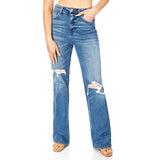 90`s Vintage Stretch Flare - Denny's